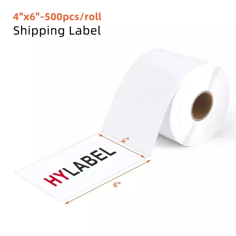 Printable Wholesale Strong Self Adhesive Plastic Label Widely Usage Thermal Paper Label