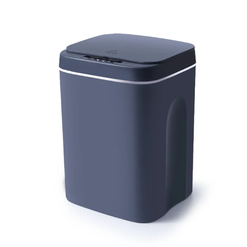 14L Slim smart sensor trash can electric automatic plastic garbage bin office kitchen home rubbish dustbin