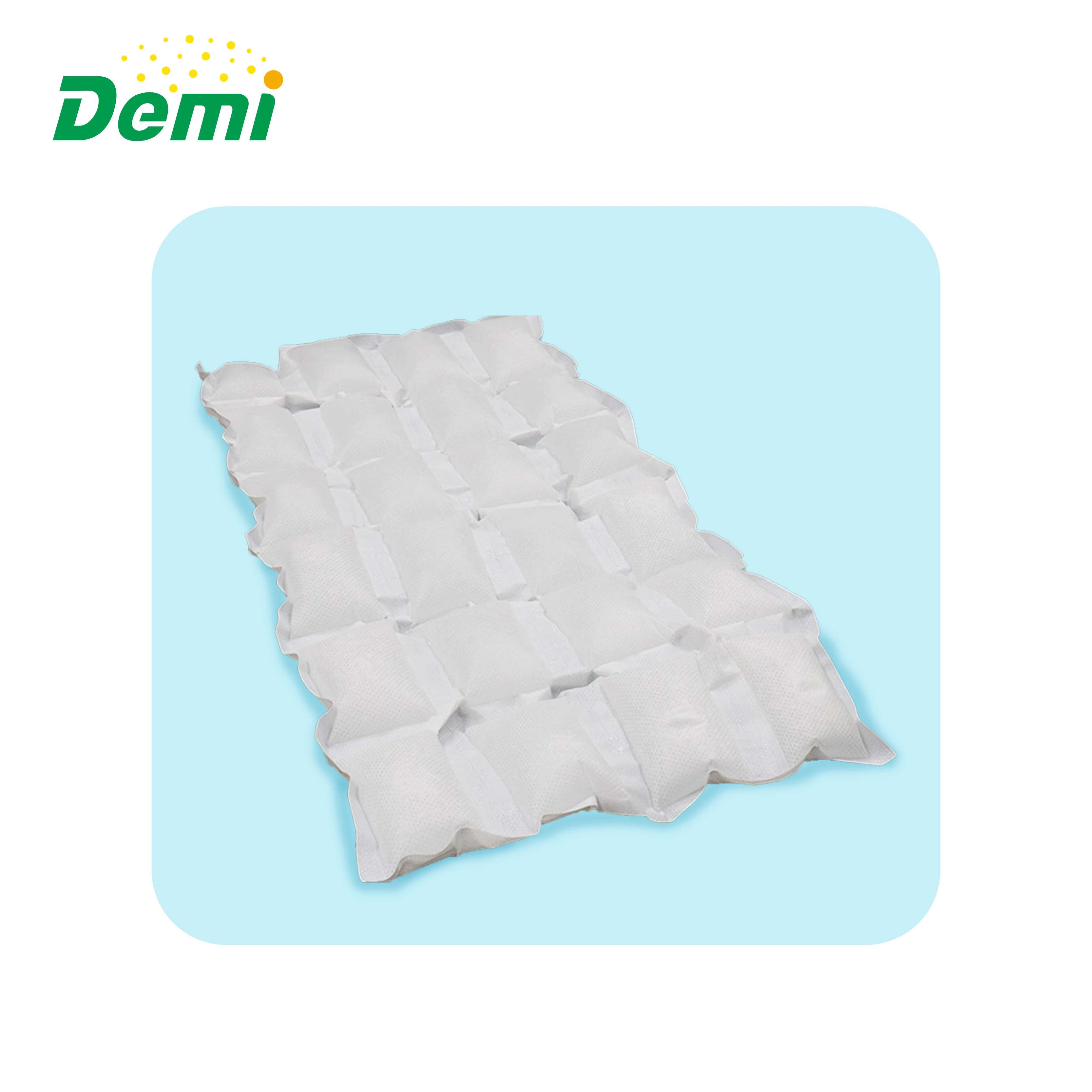 Hot Sale Absorbed Water Hot and Cold Pack Cube Bags Sheet Dry Ice Pack  small fresh keep ice packs ice packs for shipping