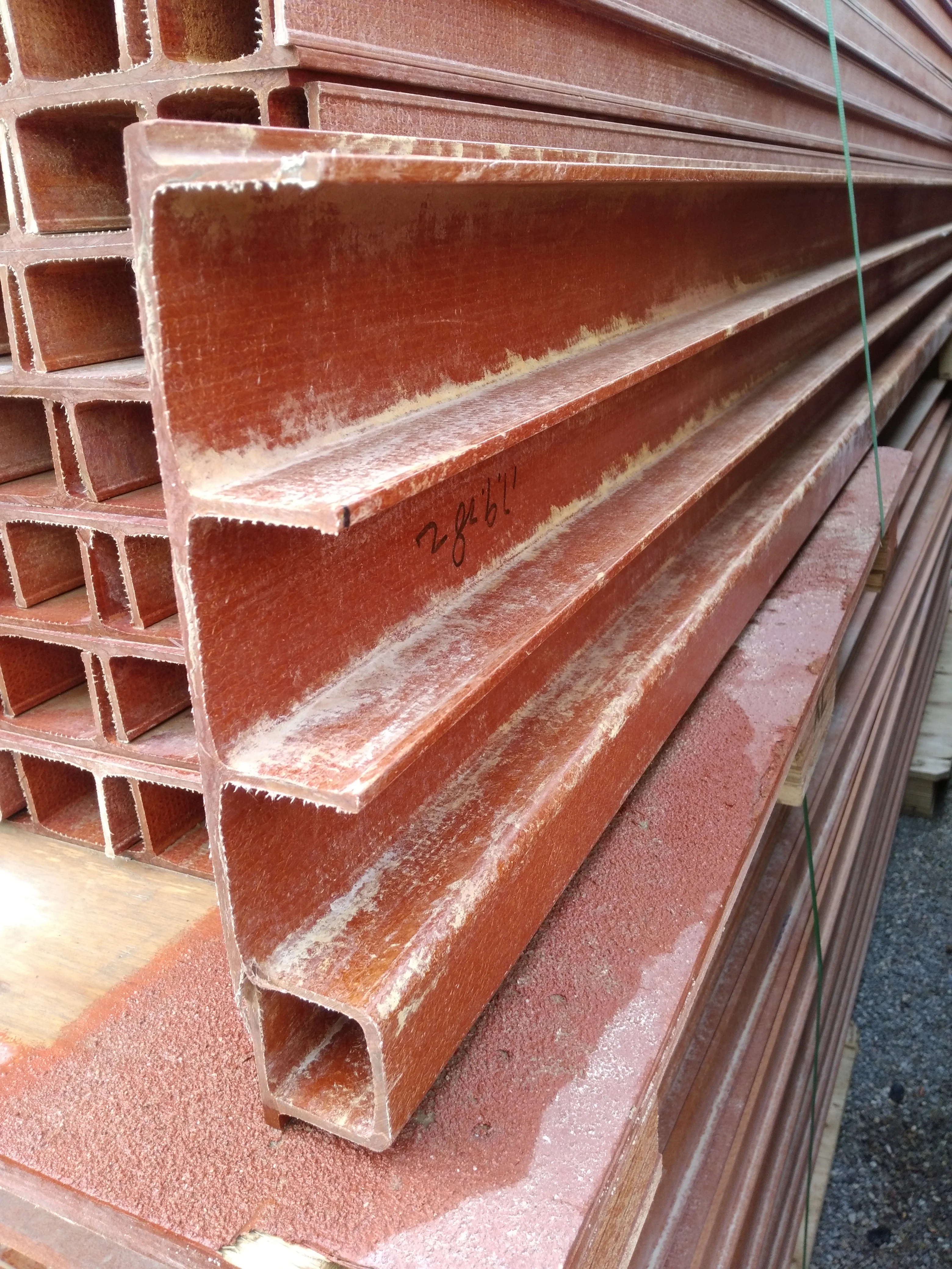 Factory direct sales  Glass Fiber Reinforced Pultruded Glass Fiber ProductsHigh-quality Phenolic Fiberglass I-beam