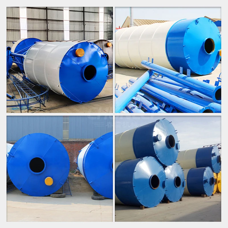 High Quality Wholesale Diameter 4.5M CLSNC 200T Cement Silo With LSY 230 Screw Conveyor