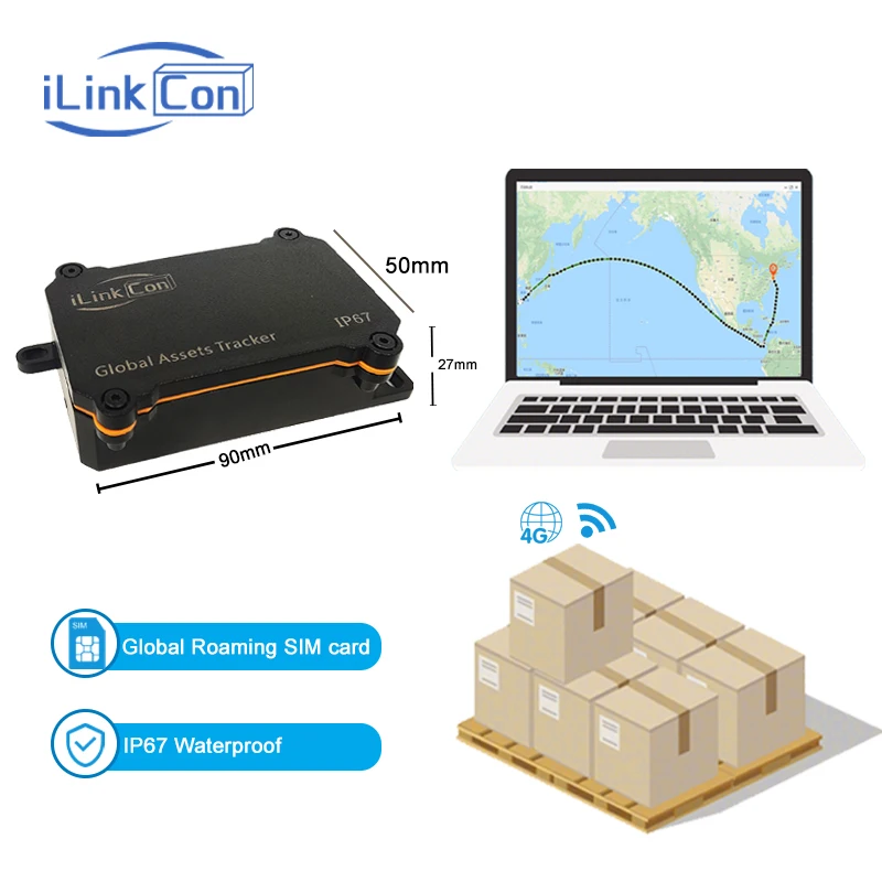 Ilinkcon лидер продаж 4 г бесплатная доставка Gps-трекер
