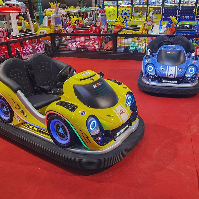Hot Selling Crazy Bumper Cars Battery Operated Bumper Cars for Sale Bumper Cars Adult and Kid With Floor for Amusement Parks