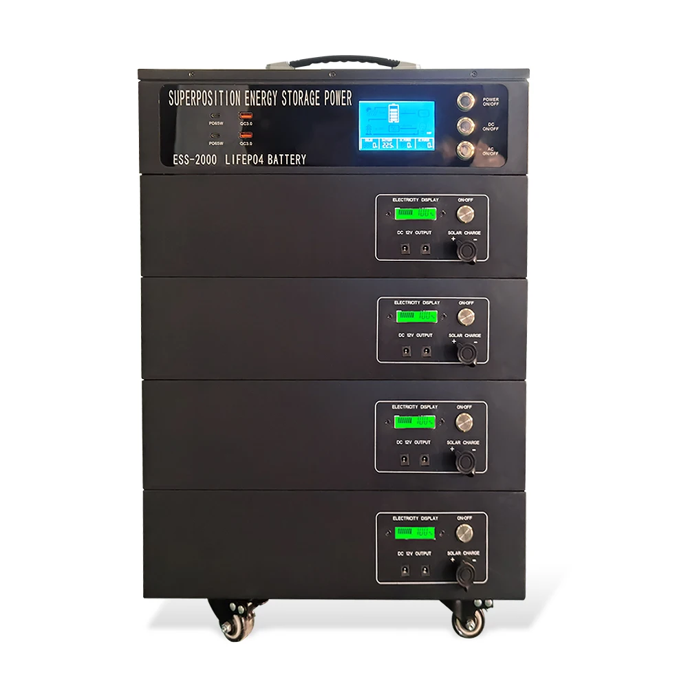 
All-in-one Integrated Off grid 2kw to 10Kwh LiFePO4 Battery home solar energy storage system for house 