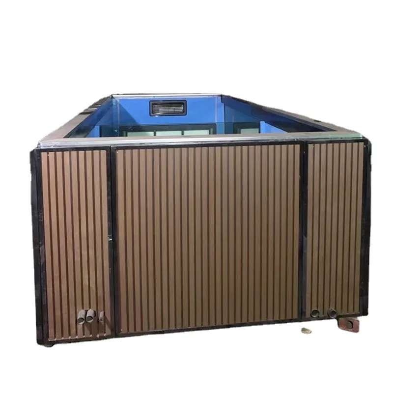 Креативный передвижной сборный контейнер 20 футов и 40 тренажерный зал бассейн для домашнего отдыха Открытый лагерь или отель деревянная стальная конструкция