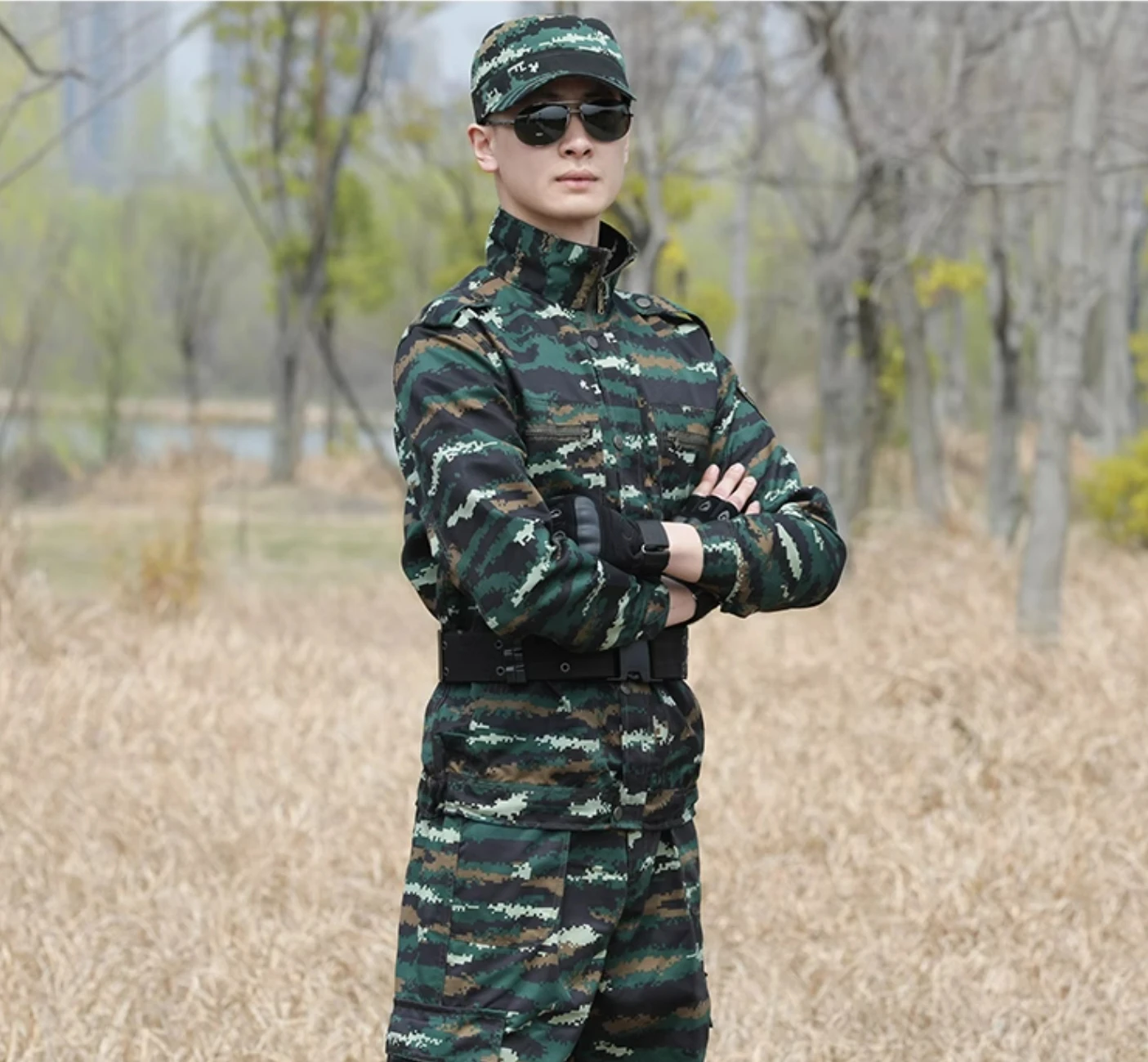 Hunting Jacket Camouflage Clothing Fishing Swamp Camo Coat Outdoor Hunting Clothes  High-quality Hunting Jacket