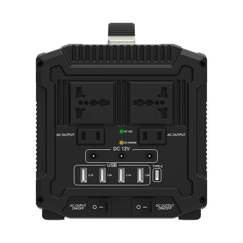 Wide Varieties For Camping Portable Power Bank Portable Power Bank Plug Type C Japanese Ac 110V/220V Power Bank Station