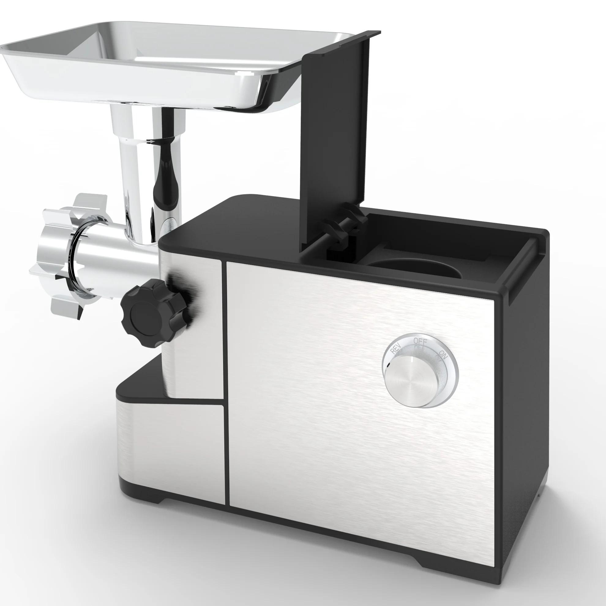 Wholesale 1600W High Power Meat Mincer Kitchen Application multifunctional stainless steel Electric Meat Grinder