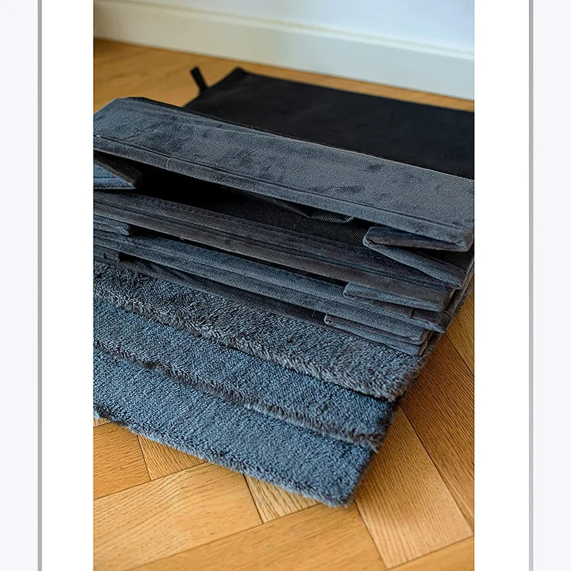 New Design Foldable Storage Ottoman Portable Luxury 4 Step Cheap Dog Staircase Steps Large Pet Dog Ramp Step Ladder For Bed