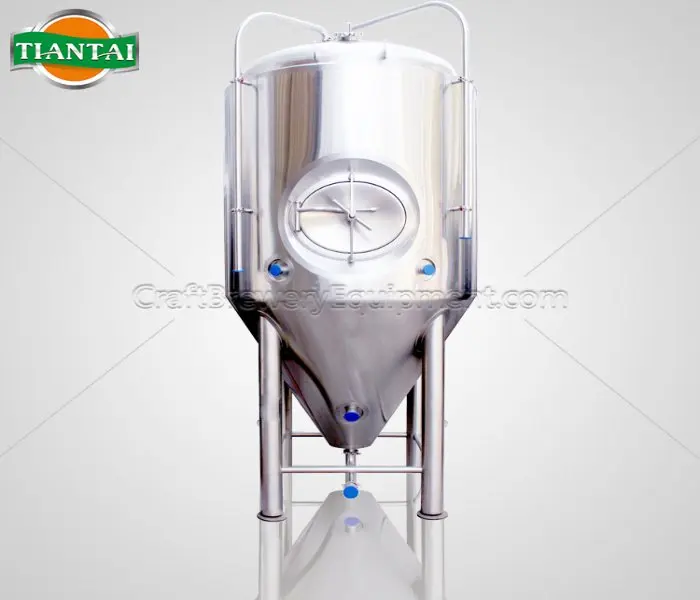 Brewery Equipment 200L Double Wall Fermenter, Beer Fermentation Tank For Wort Fermentation Or Maturation
