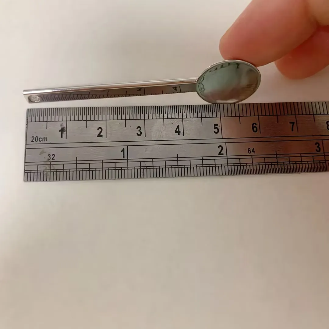 Wholesale Manufacturer High Quality Customized Cosmetic Facial Metal Cosmetic Cream Spoon Mask Spatula 3 colors