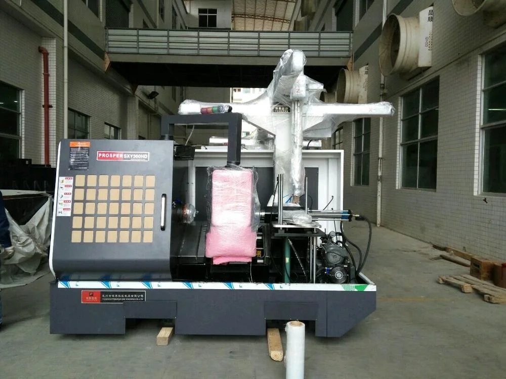 Metal CNC spinning forming machine for belt pulleys