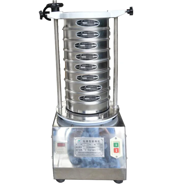 Pollen analysis vibrating sieve shaker machine