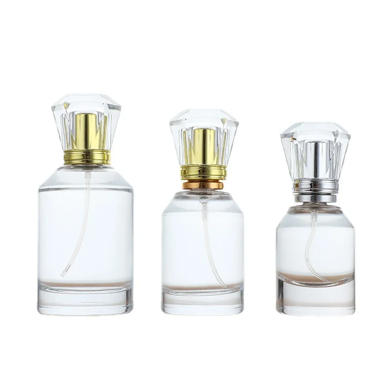 High Quality Custom Logo custom Luxury Matte Frosted Packaging Empty Glass Spray 30ml 50ml 100ml parfum Perfume Bottle