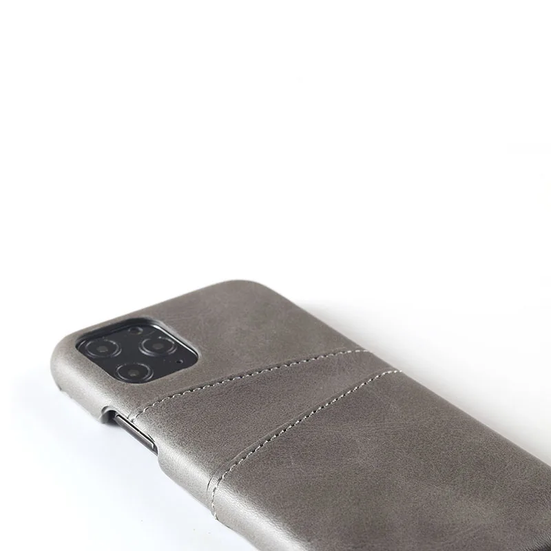 
High quality leather Mobile cell Phone Cover with Credit Card Holder Slots Case For iPhone 12 ProMAX 11 XSMAX/XR 7Plus SE Case 
