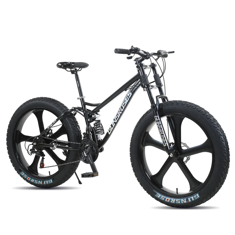 new style fat tire double disc brake 26 inch cheap adult bicycle snow beach bike