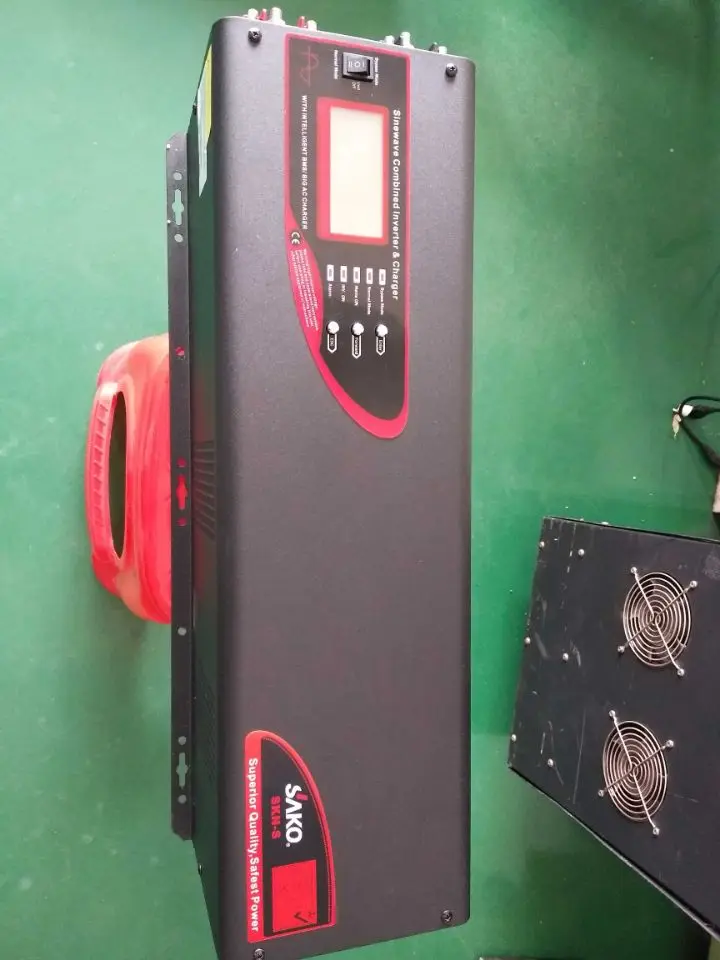 6000W Pure Sine Wave Inverter With big Battery Charger and Big Copper Transformer Inside, Low Frequency, for Home System