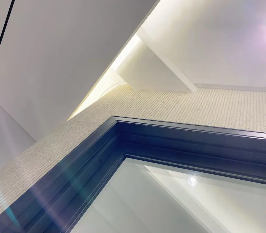 REDOAK Residential System Double Glass Trackless Aluminum Luxury Doors and Windows Image Automatic Sliding Doors Prices