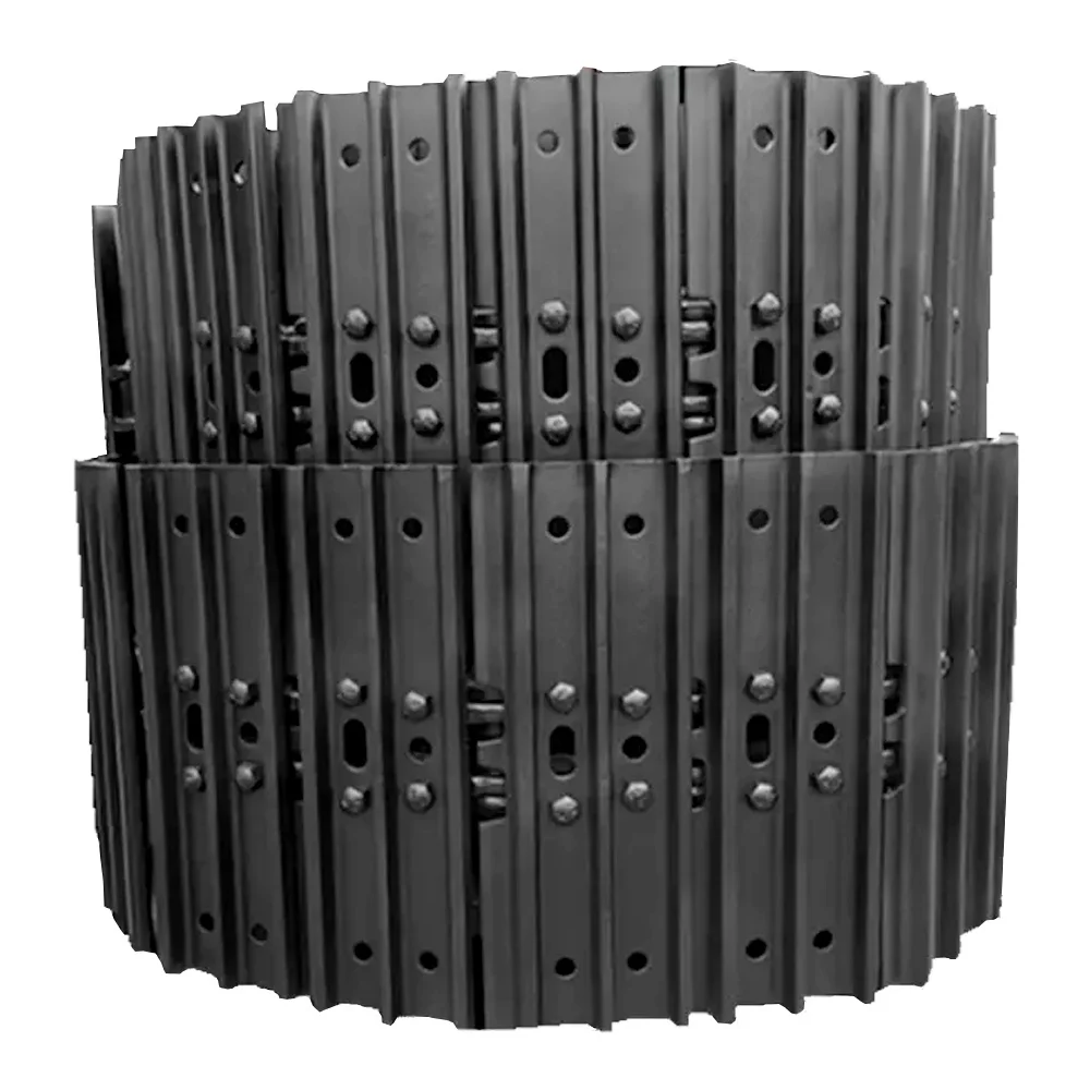 shoe assembly 800mm d150 d155 ty 320b track group durable front idler Caterpillar CAT d6d track assembly steel track assembly