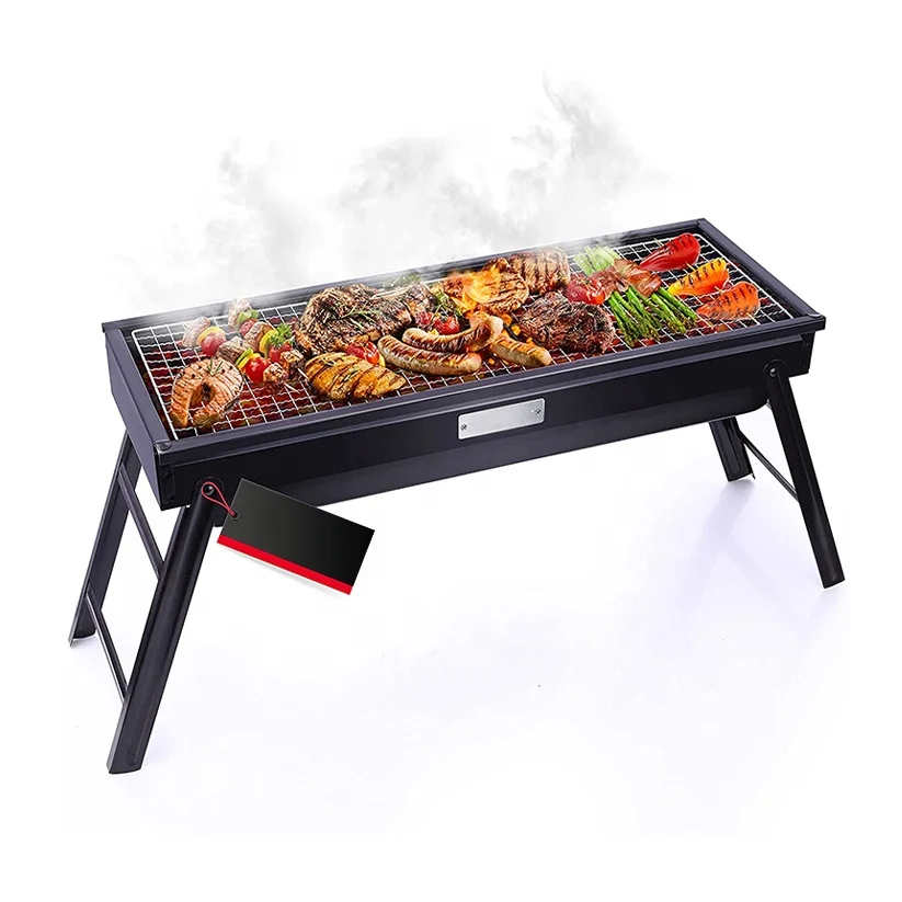 Charcoal Bbq Grills Kabab Grilling Bbq Outdoor Camping Charcoal Portable Folding Grill For Sale