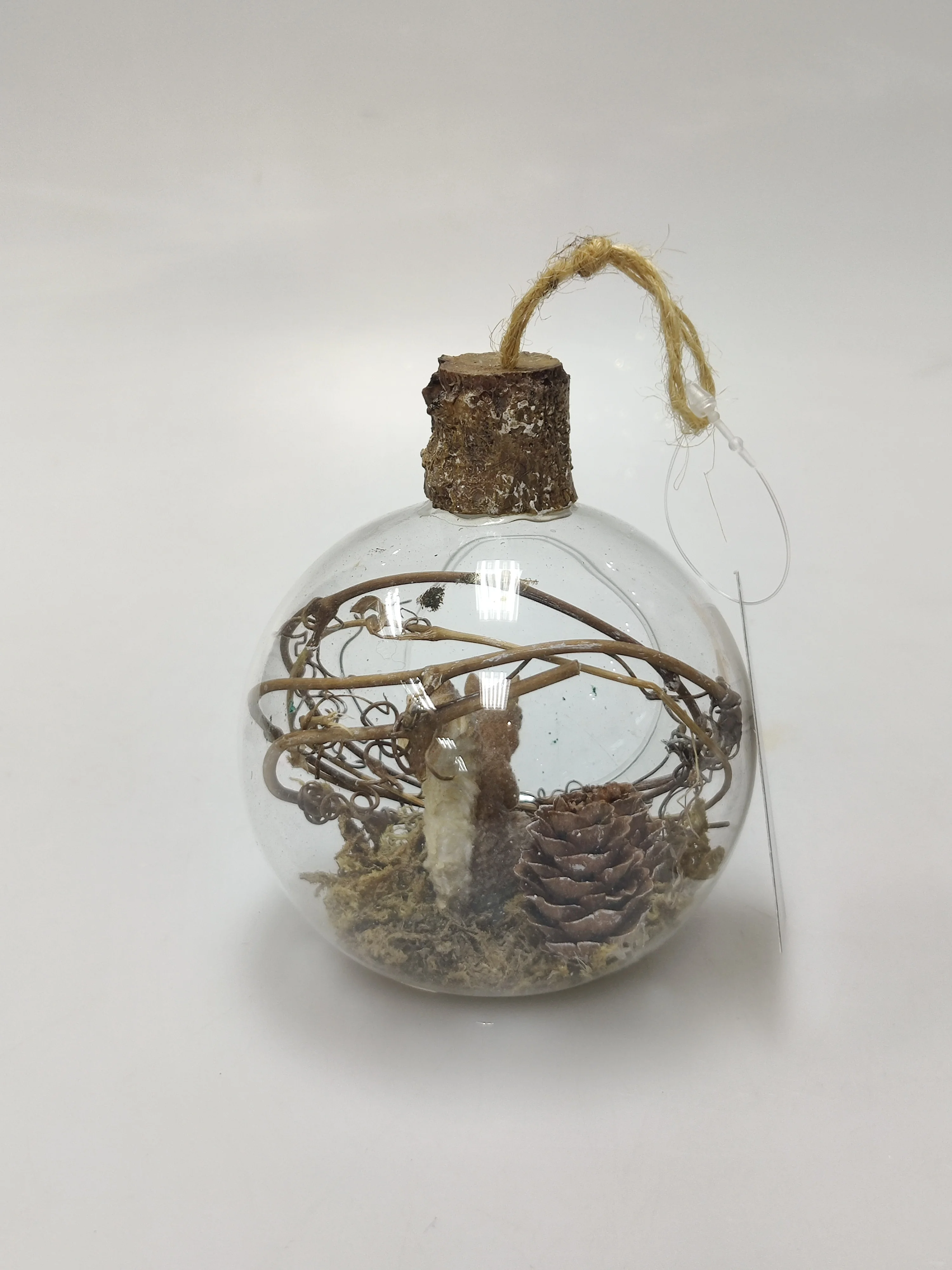 Christmas decorations christmas ball with a squirrel  gift Christmas Tree Hanging decoration