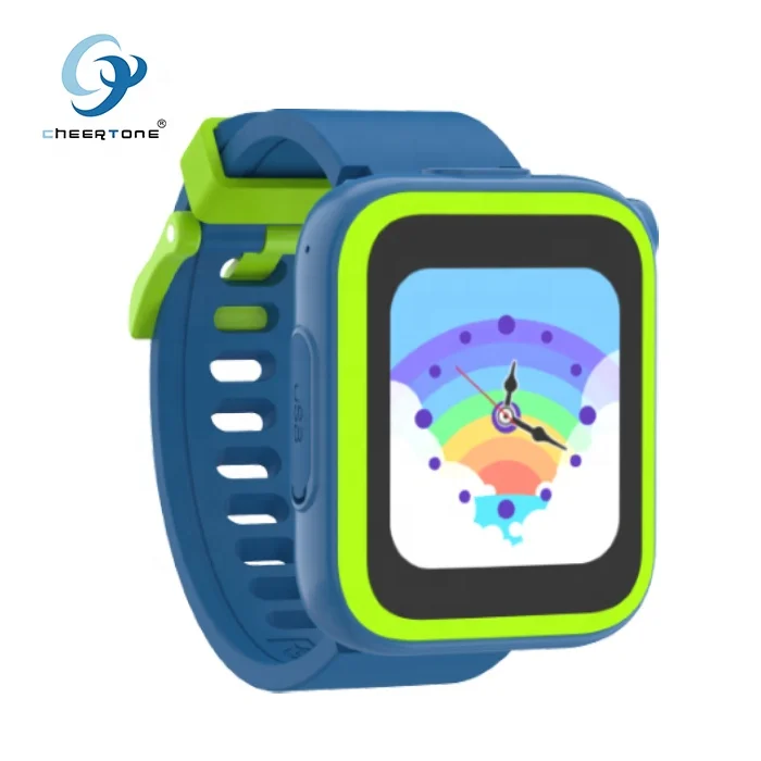 CTW24 Wholesale private label cartoon kids smart watch toys for kids children daily waterproof with 9 instrument sensory games