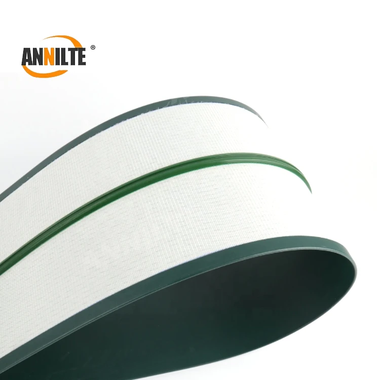 Annilte  manufacture custom pvc Industrial Belt add Guide Bar Pvc Conveyor Belt