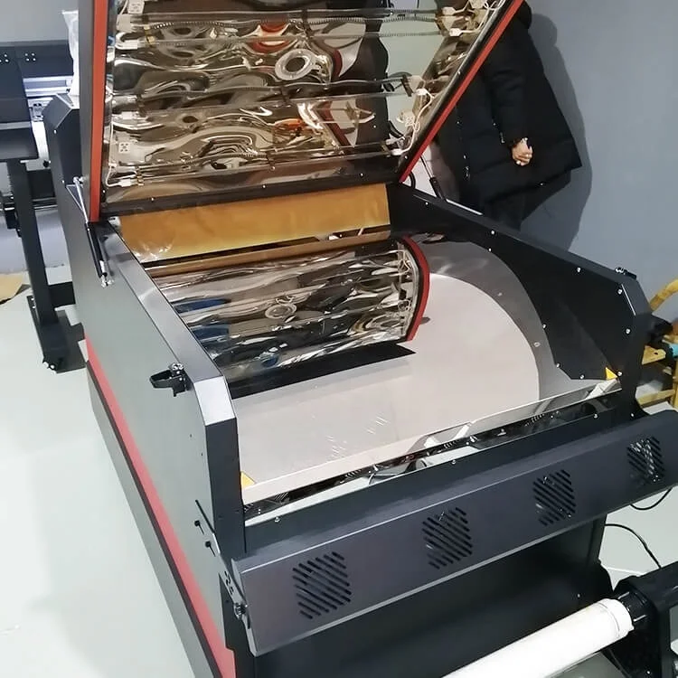 Funsun New Offset Printing Transfer Technology DTF Printer PET Film DTF Printer DTF Powder Machine with Double 4720 Printhead