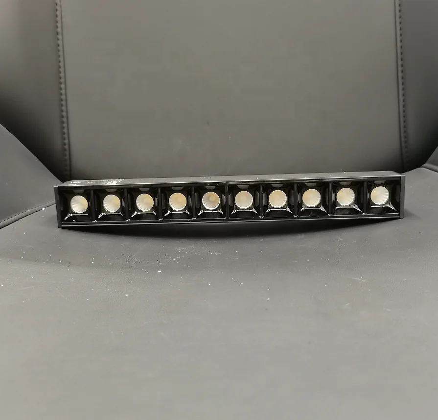 12W Aluminum LED Magnetic Suction Light DC 48V Surface Recessed Pendant Track Ra90 IC Rated Air Tight