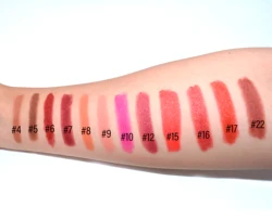 2022 New 12 Colors Velvet Matte Lipsticks Wax Pen Waterproof Sexy Red Lip Stick Makeup Lip Tint Pen Private Label Cosmetics