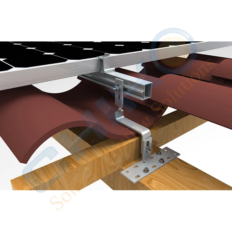 Solar Mounting Brackets Solar Pole  Railless Aluminum Mounting Tilt Ground Brackets Solar System