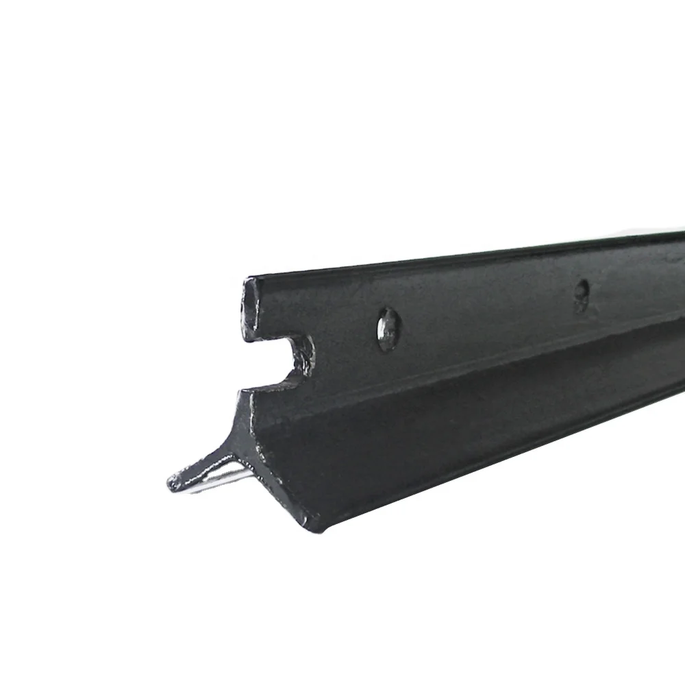 Star picket y type steel fence post with Black bitumen