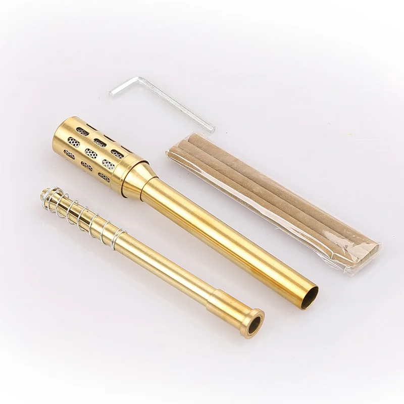 4mm /7mm/18mm New style Multi-purpose Bronze Moxa Tiger Warmer for Body Moxibustion