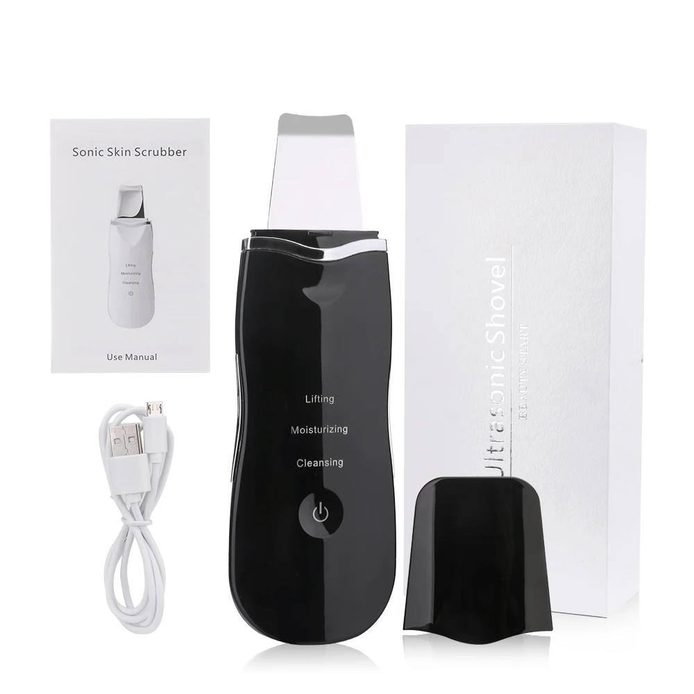 New Trending Products Ultrasonic Skin Scrubber Scraper and Gentle Peel Device 2022