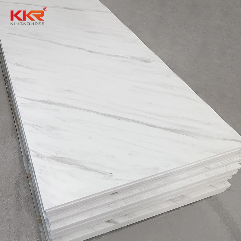 Китай Kingkonree (KKR) Акриловые твердые поверхностные пластины стеновые панели из искусственного камня для украшения отеля