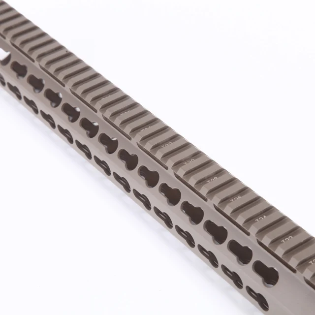 
Outdoor 12' GD050-TAN Free floating AR15 Keymod Handguard Accessories Barrel NUT for Hunting Handguard 