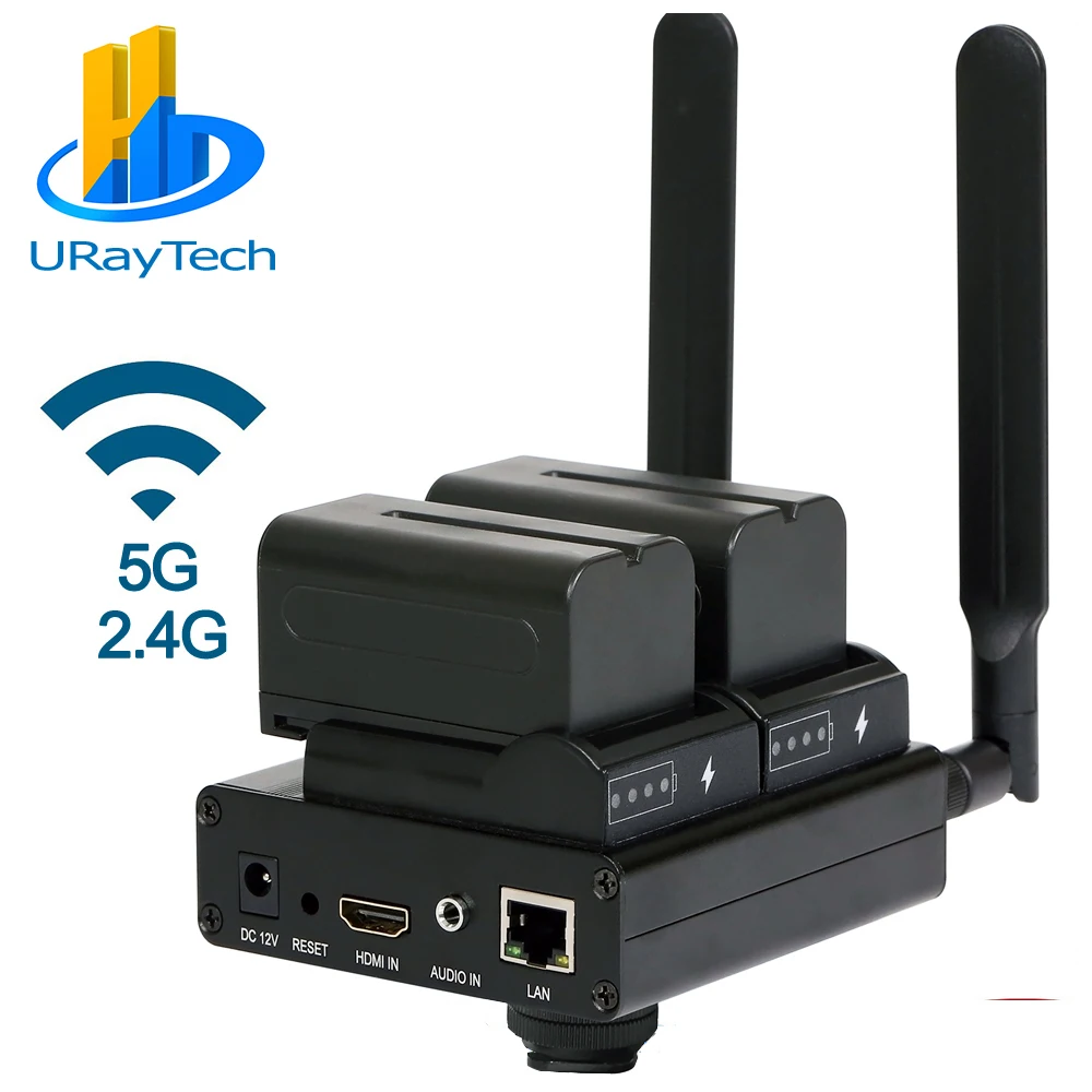 H.264 HDMI to IP Video Encoder Live Streaming Broadcast Encoder dual battery supported