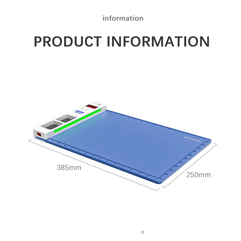 Jiaige KGX-868PRO 16-дюймовый мобильный телефон планшет и IPAD обслуживание ЖК-экран разборный нагревательный стол Индивидуальная поддержка OEM