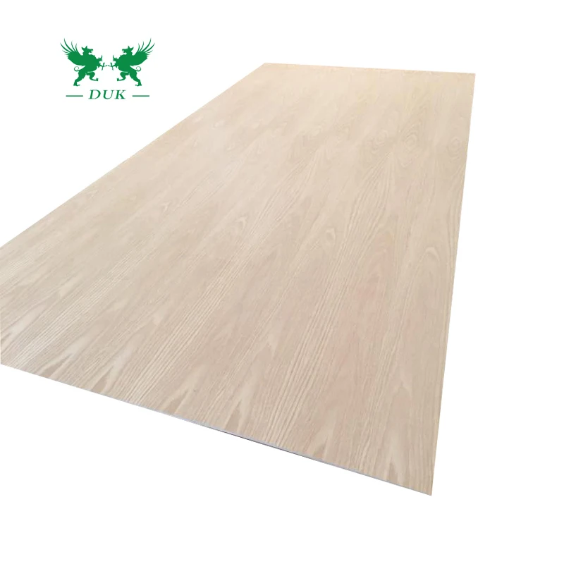 High Quality 1220X2440mm 2mm to 25mm Natural Red Oak Okoume Beech Fancy Plywood with E1 Glue