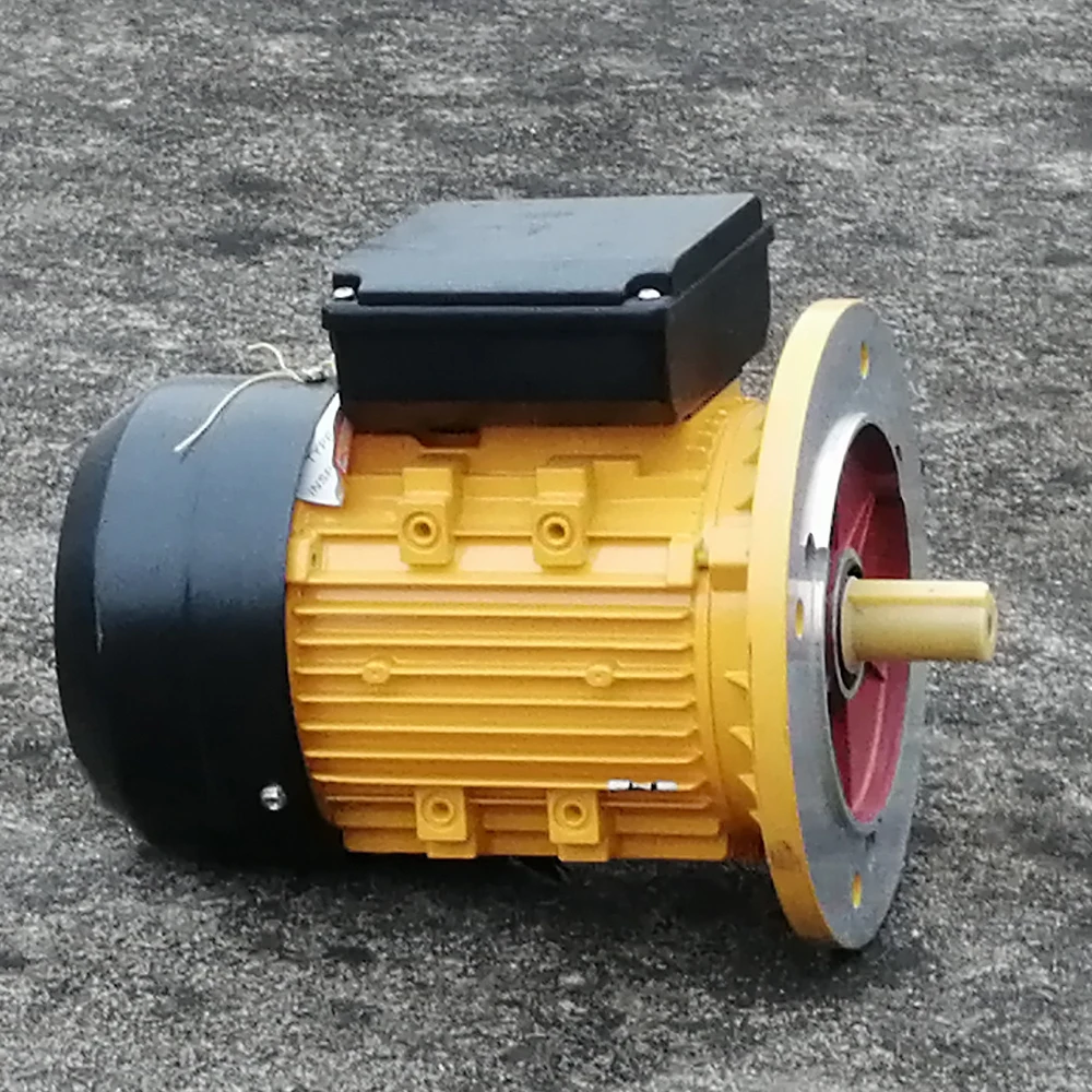 ML802-4 0.75kw 4-pole 1500rpm 1-phase 2-value Capacitor Aluminium Housing Copper Wire Asynchronous Induction ML Motor