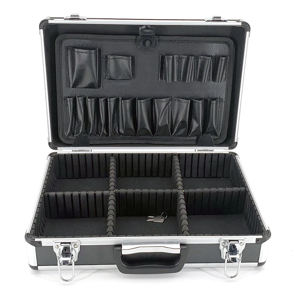 Heavy Duty Aluminum Professional Tool Barber Case Tool Box