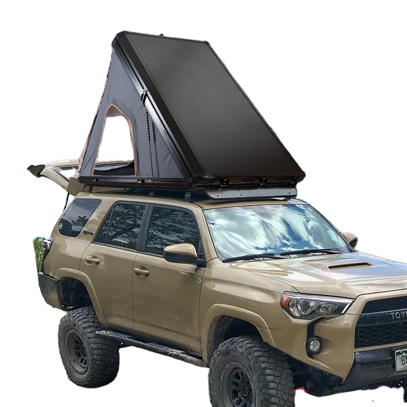 Горячая Распродажа, тент на крышу, прочный корпус, треугольная алюминиевая крыша, жесткий корпус