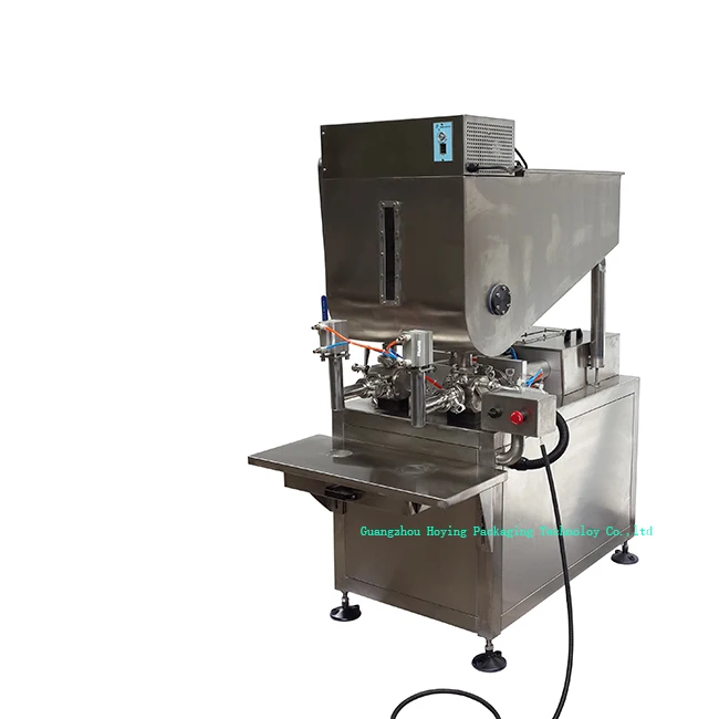 semi automatic glass jar doser/dispenser for sauces and jam