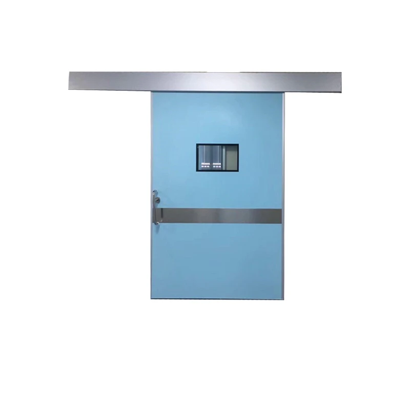 No Touch Clean Room Door Hermetic Hospital Automatic Door Operation Room Aluminium Sliding Door