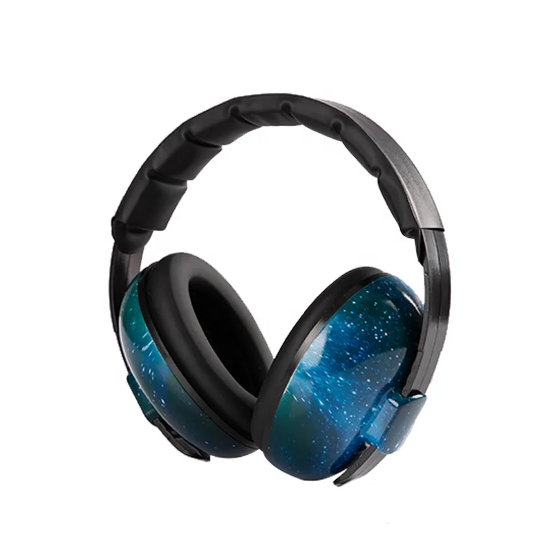 CE Standard Airplane Home  Anti-noise Headphone Sleep Soundproof Hearing Protectors Ear Defenders Earmuffs For 0-4 Years