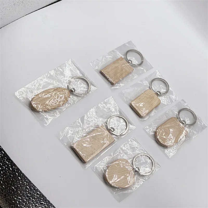 Stylish Brand logo keychain and Wooden keychain Perfect Keychain accessories for Custom Branding