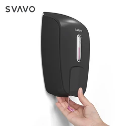 SVAVO Manual Soap Dispenser Wall Mounted Shampoo Conditioner Soap Pump liquid Hand Soap Dispenser