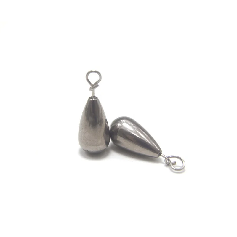 FW-BL-J003 2021 New 97% Tungsten Eco Pro Tungsten Sinker Drop Shot Weight Fastach Sinker