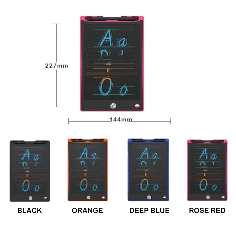 Trending Children Drawing Board Handwriting Pad Kids Educational Toy Colorful Doodle Board Magic Writing Pad LCD Writing Tablet