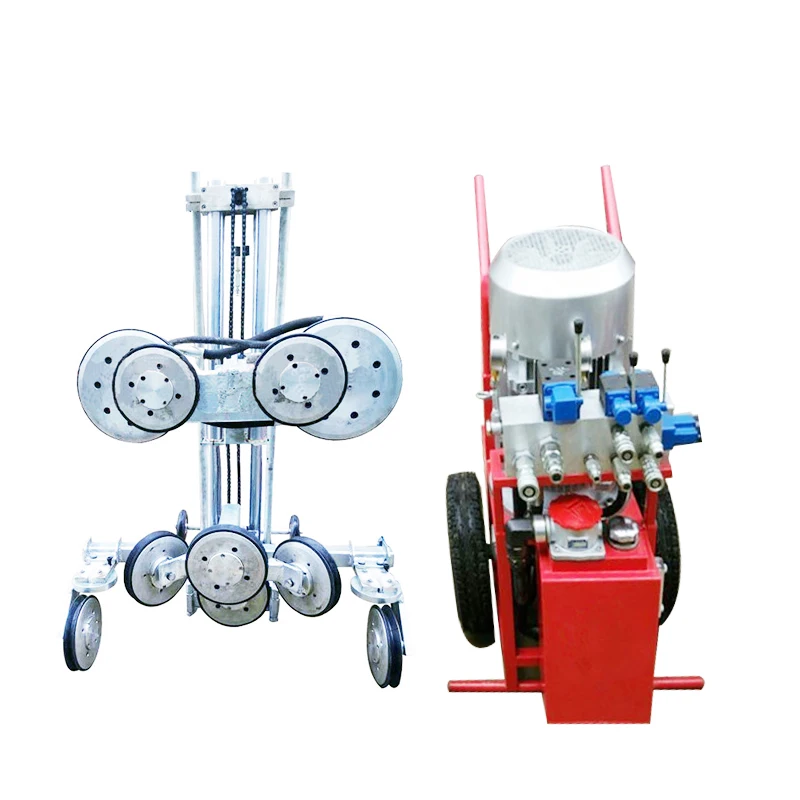 Multi wire sawing machine diamond wire saw cutting machine